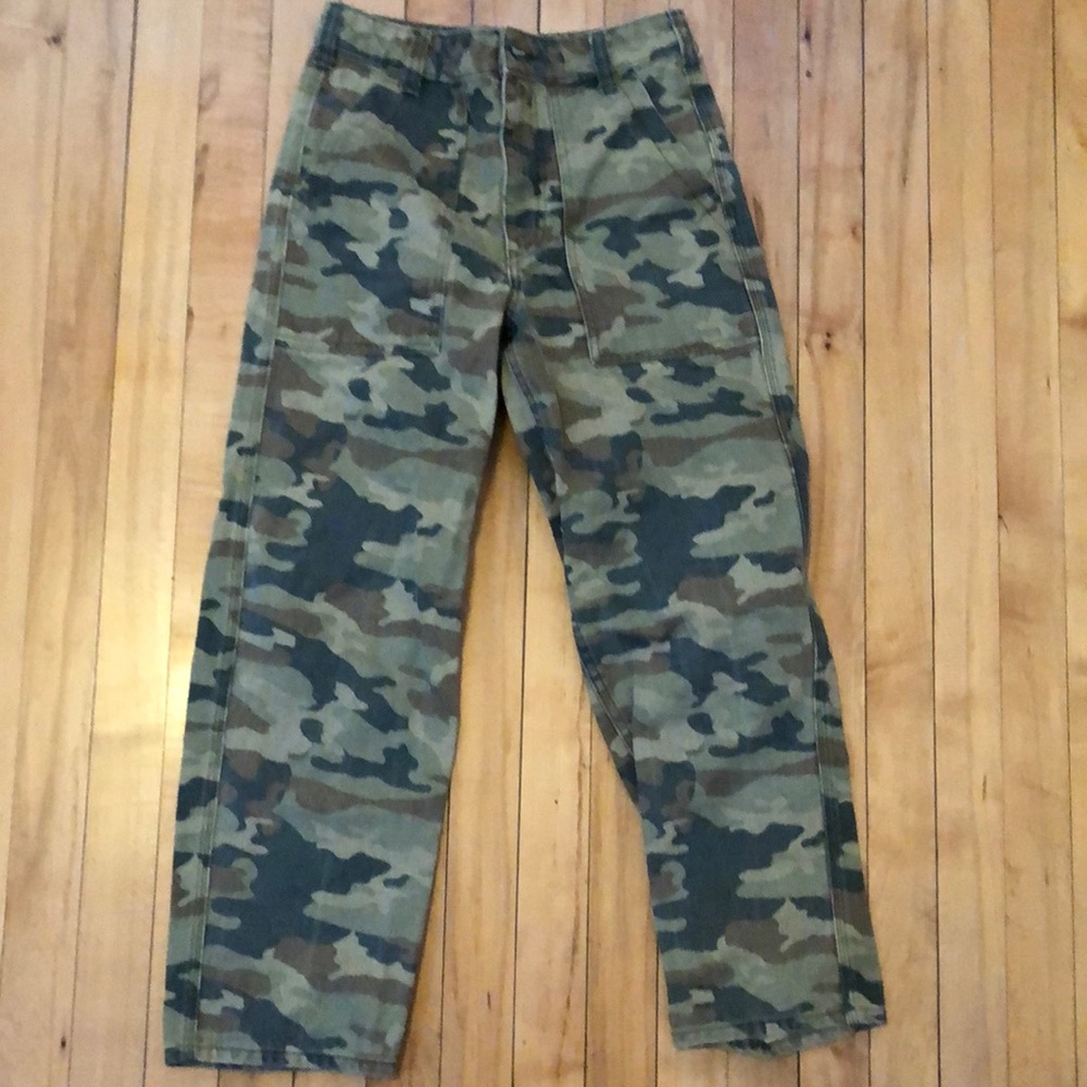 free people camo jeans